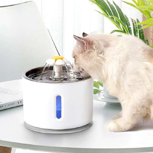 water fountain for cats stainless steel, 	
water fountain cats, stainless water fountain for cats, pet water fountain battery operated